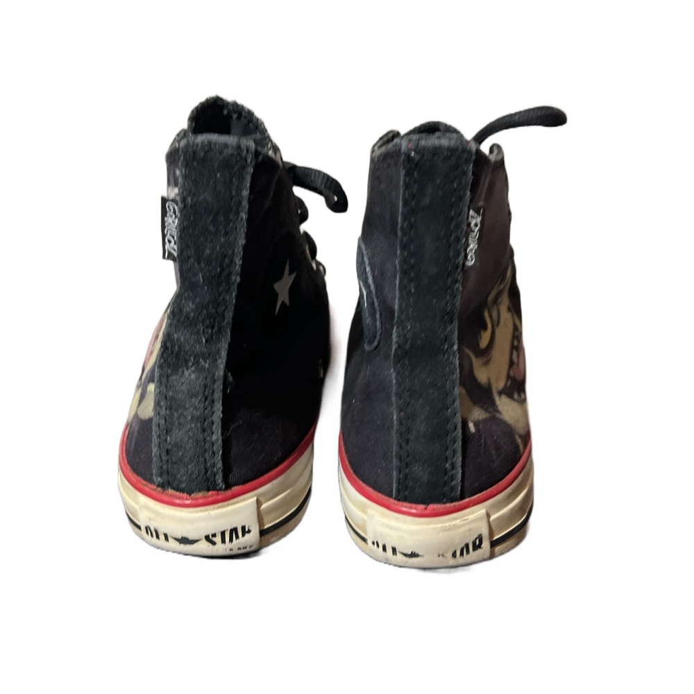 Converse Gorillaz X Chuck Taylor All Star Murdoc Mens Sz 4 Womens 6 RARE black - Picture 2 of 16